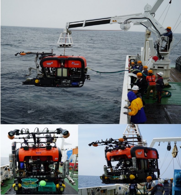 심해 무인잠수정 '해미래'호 (출처: 한국해양과학기술원)
