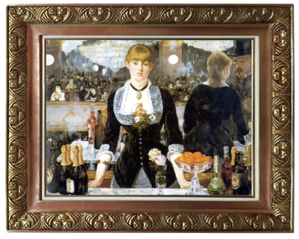 A Bar at the Folies-Bergere-Edouard Manet (출처: 양효주 칼럼니스트)