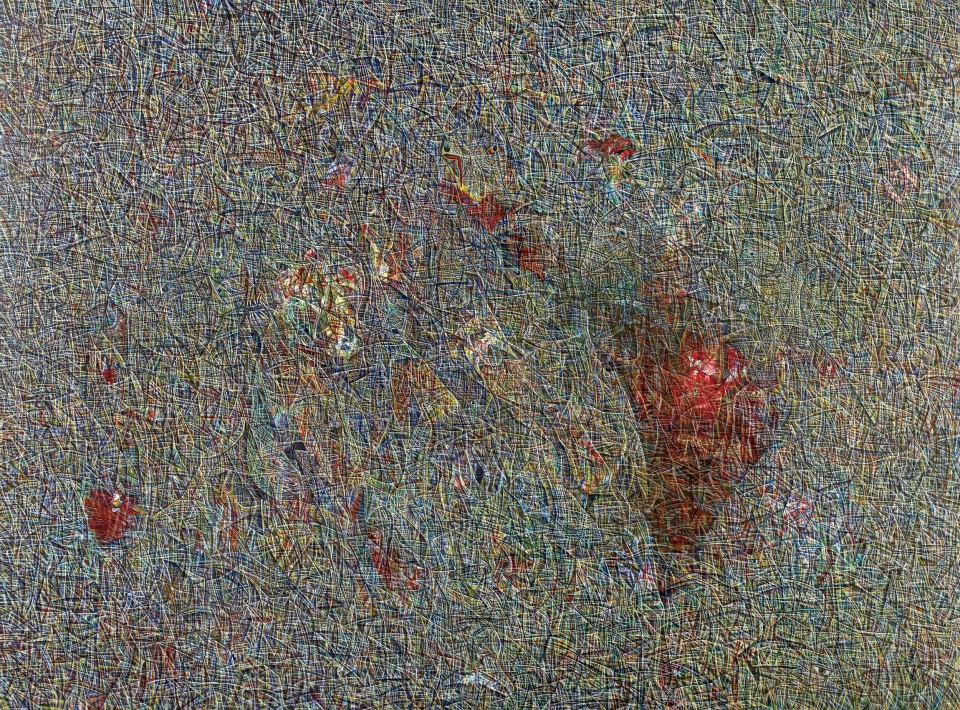 문진영, 고통, oil on canvas, 60호, 2006 (출처: 윤승갤러리)