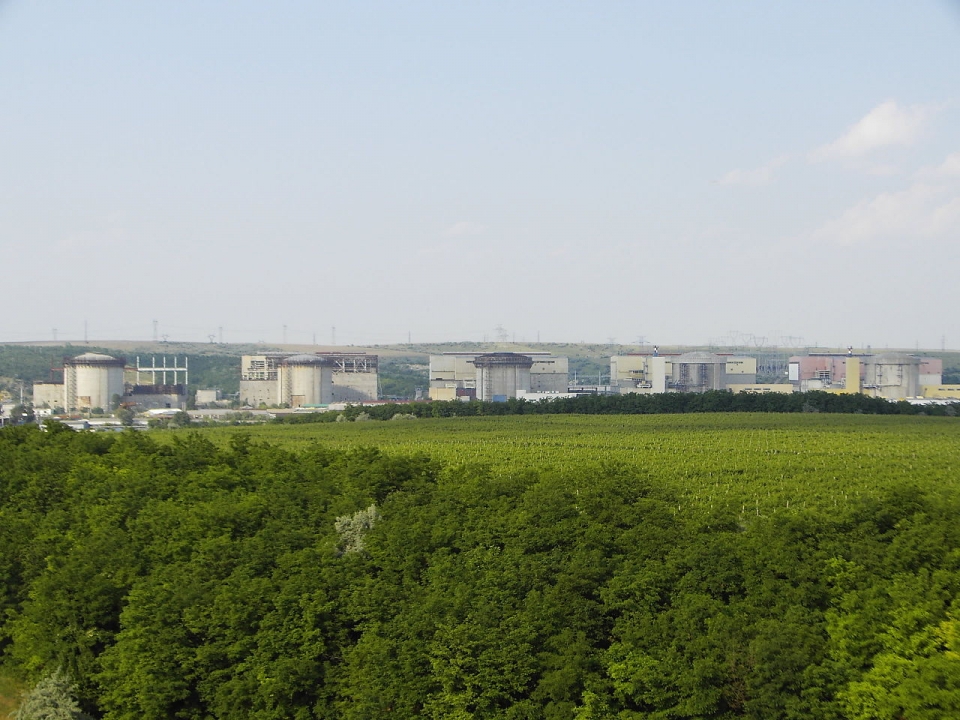 루마니아 체르나보다 원전(오른쪽부터 1호기). (출처: 한국수력원자력)