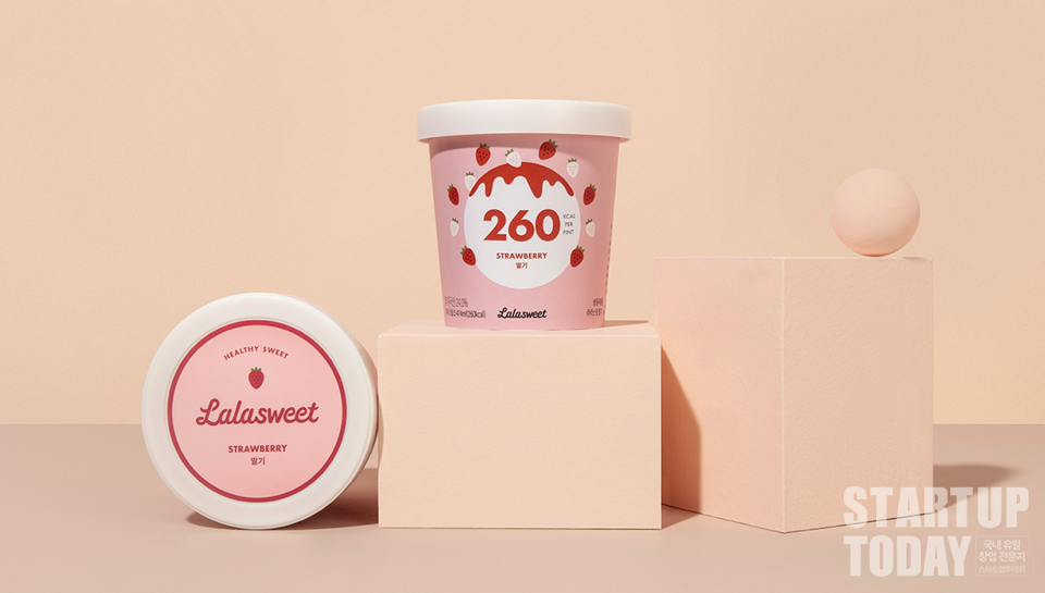 ‘라라스윗’ 아이스크림. (출처: 씨엔티테크)