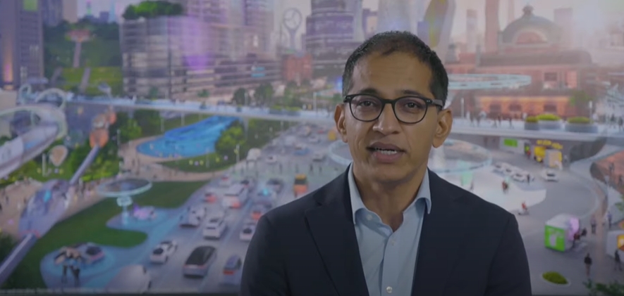 사자드 칸 메르세데스-벤츠 부회장. ​​​​​​​(출처: 스타트업 아우토반 유튜브 채널 갈무리)