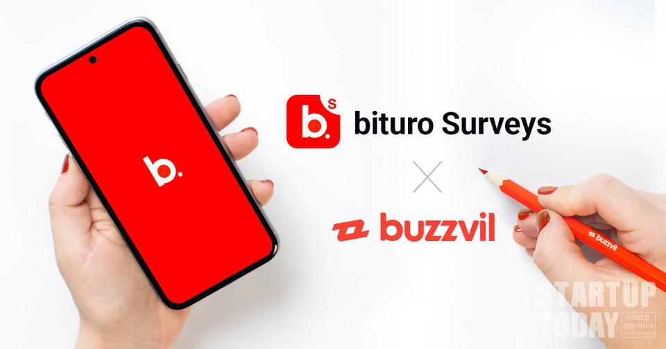 버즈빌이 미국 모바일 리서치 앱 ‘비투로 서베이’와 전략적 제휴를 체결해 리워드 광고 수익화 기회를 제공한다. (출처:버즈빌)