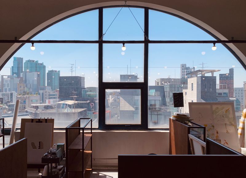 룸프렌즈에 등록된 작업실. (사진=룸프렌즈 제공)