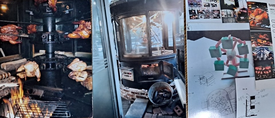 푸드트럭용 및 캠핑용 구이기. (사진=드라이브-턴 제공)