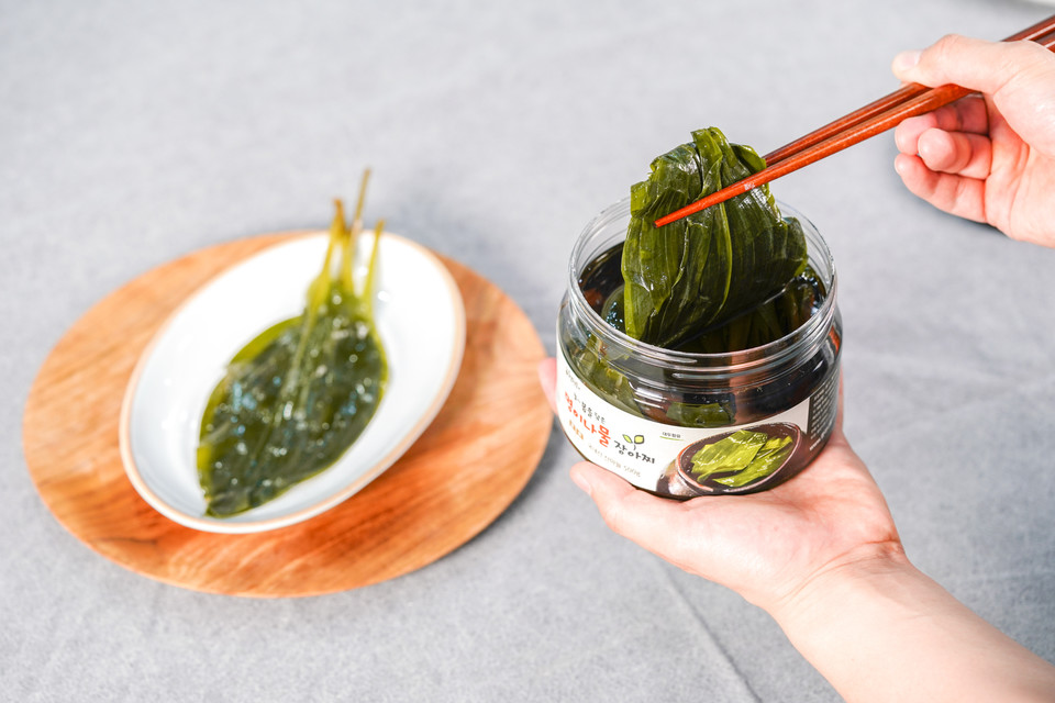 쑥쑥마켓에서 판매중인 명이나물. (사진=리디브 제공)