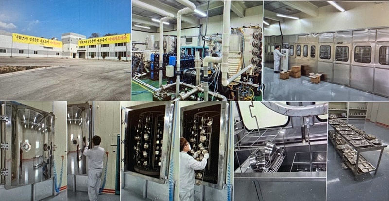 한쿡스 공장 전경 및 주요 설비. (사진=한쿡스 제공)