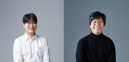 (왼쪽부터)팬덤 비즈니스 전문가인 배상훈 CEO와 김준기 CTO. (사진=비마이프렌즈 제공)