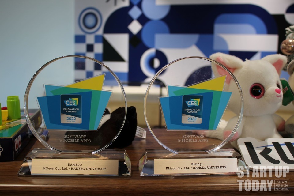 클레온의 카멜로와 클링은 지난 1월 열린 CES 2022에서 각각 소프트웨어와 모바일앱 부문에서 혁신상을 받았다
