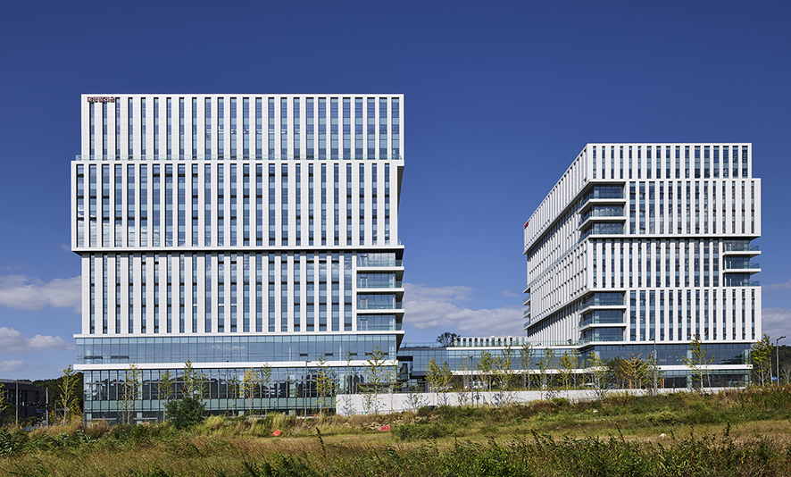 한글라스가 시공한 세종 대명벨리온(사진=한글라스)