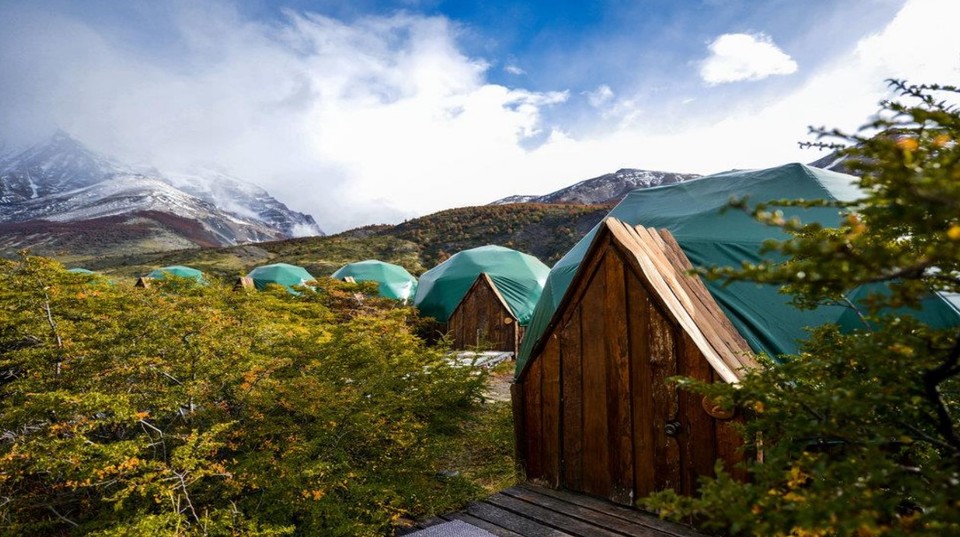 칠레 파타고니아의 에코 캠프는 환경 파괴를 최소화한 신개념 숙박시설로 여겨진다(사진=한국리조트개발연구원)