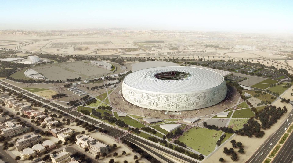 카타르 알투마마 FIFA 월드컵 경기장(사진=희림종합건축사사무소)
