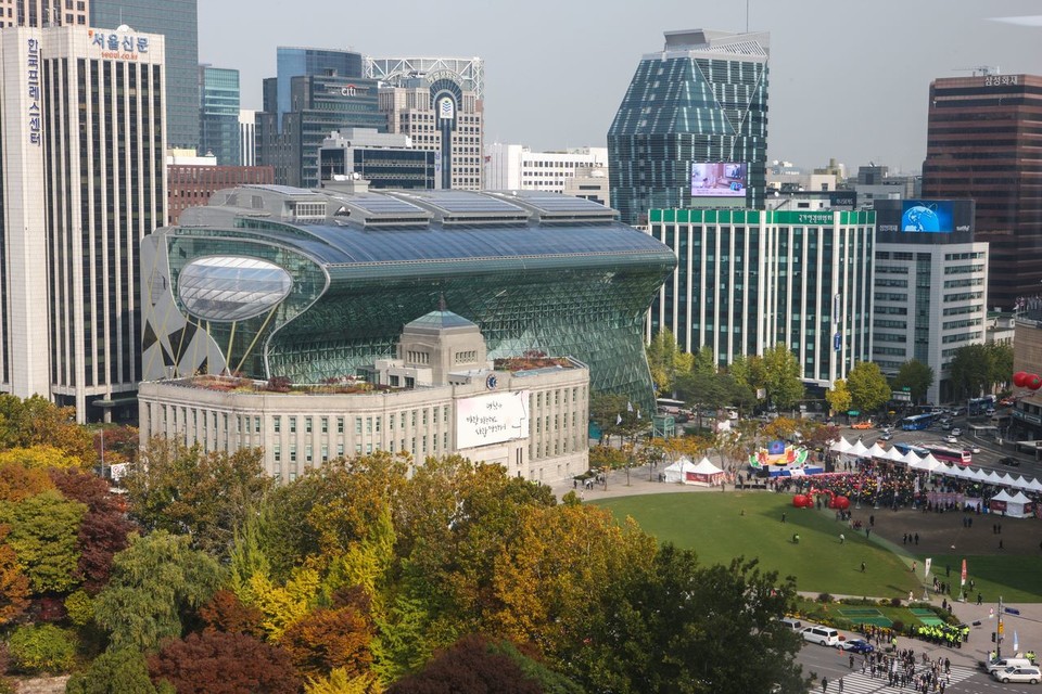서울시청 전경(사진=한국관광공사)