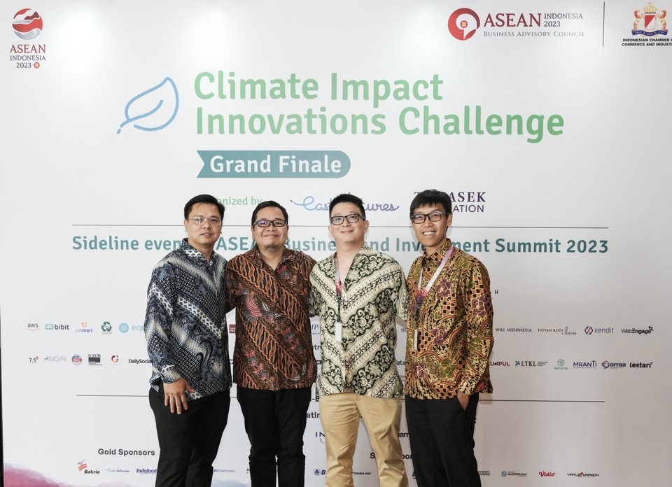 배니클은 기후 기술 혁신 플랫폼 CIIC(Climate Impact Innovations Challenge) 2023 모빌리티 트랙에서 우승했다(사진=소풍벤처스)