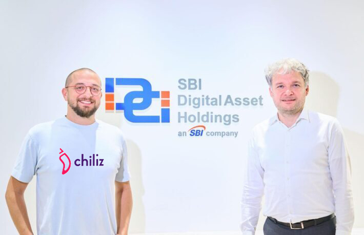 (왼쪽부터)칠리즈 맥스 라비노비치 CSO와 SBI DAH 페르난도 루이스 바스케스 카오 대표(사진=칠리즈)