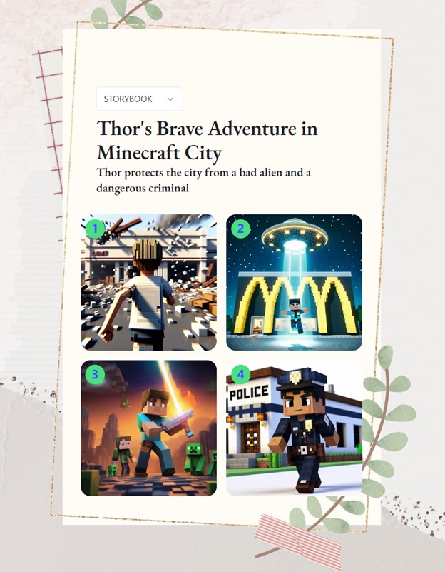 아이가 주인공으로 등장하는 플랭북 샘풀(사진=플레이랭귀지)