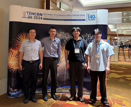  ‘IEEE TENCON 2024 국제학술대회’에 참여 중인 양국 연구진(사진=클라우드앤)